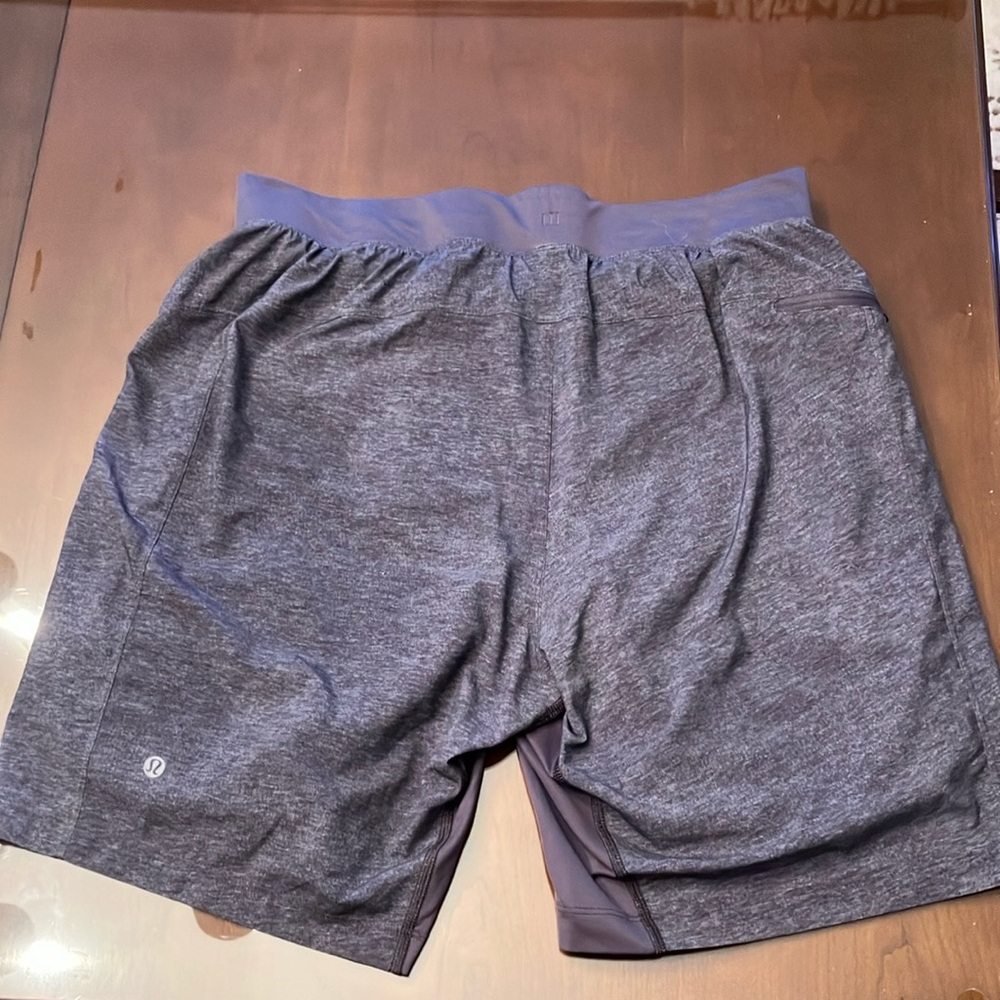 lululemon athletica Men's Charcoal Athletic Shorts